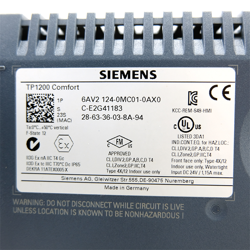 Siemens 6AV2124-0MC01-0AX0