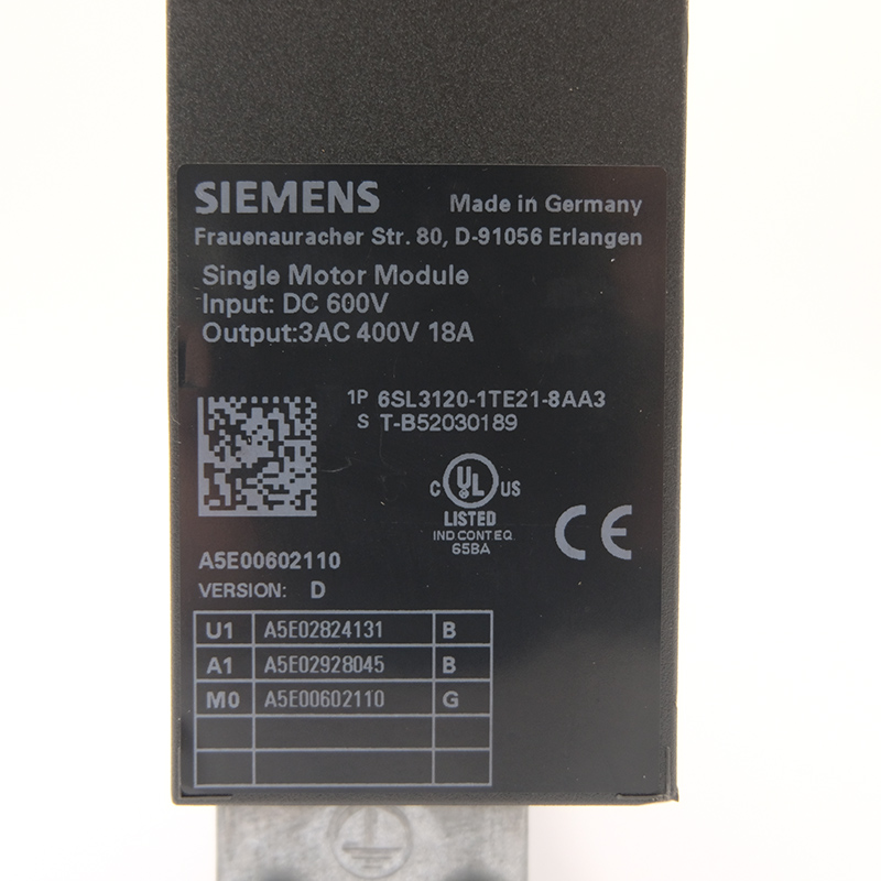 SINAMICS 6SL3120-1TE21-8AA3