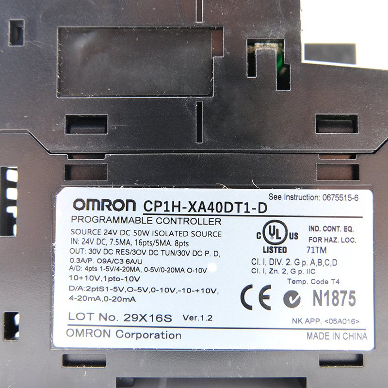 CP1H-XA40DT1-D