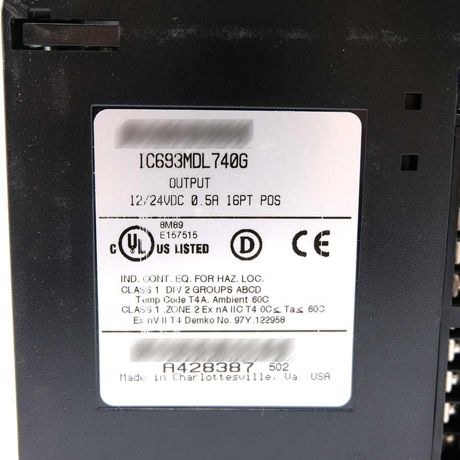 GE Fanuc IC693MDL740G