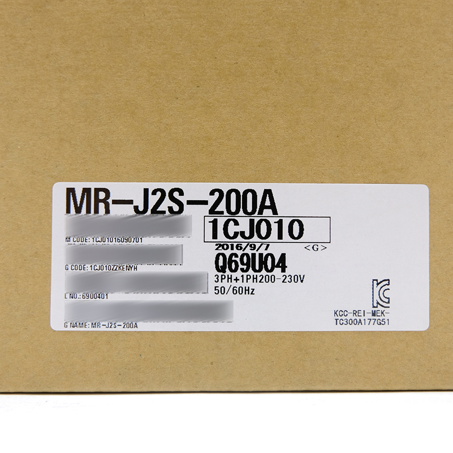 Сервоусилитель Mitsubishi Electric MR-J2S-200A (2.0кВт, 3-фазный 200V)